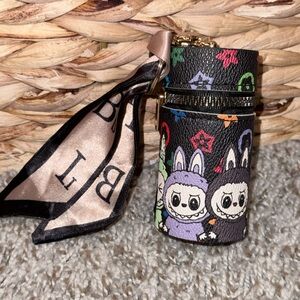 Monsters Style Mini Zip Case Keychain Holder Cute Bag